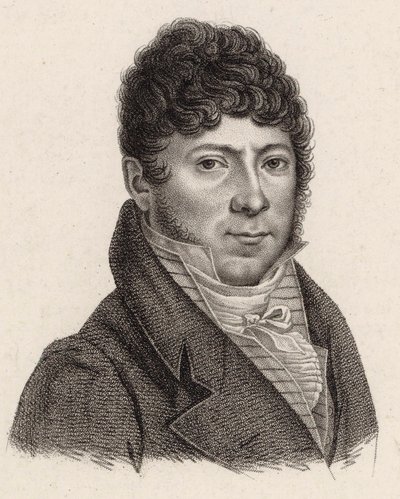 Retrato del violinista y compositor Philippe Libon 1775-1838, 1810 de Jean Baptiste Ponce Lambert