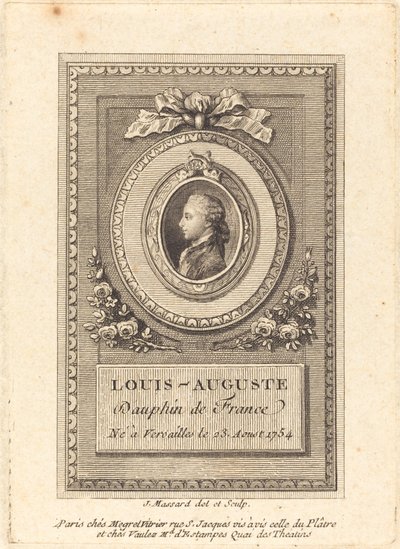Luis-Augusto, Delfín de Francia de Jean Baptiste Raphael Urbain Massard