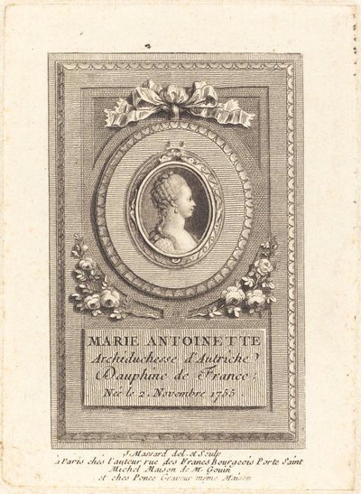María Antonieta de Jean Baptiste Raphael Urbain Massard