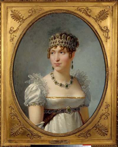 Retrato de la Reina Hortensia de Beauharnais de Jean Baptiste Regnault