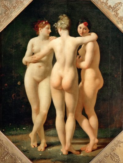 Las Tres Gracias de Jean Baptiste Regnault