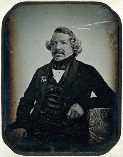 Louis Jacques Mandé Daguerre de Jean Baptiste Sabatier Blot