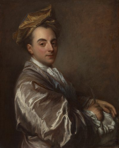 Retrato de un escultor de Jean Baptiste Santerre