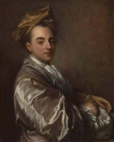 Retrato de un escultor de Jean Baptiste Santerre