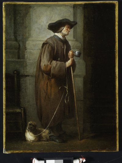 Mendigo ciego de Jean Baptiste Simeon Chardin