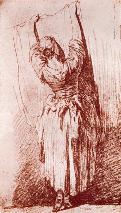 Colgando la Ropa, 1913 de Jean Baptiste Simeon Chardin