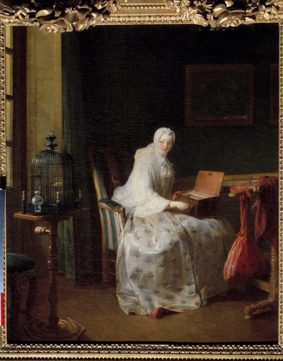 La serinette o dama variando sus diversiones de Jean Baptiste Simeon Chardin
