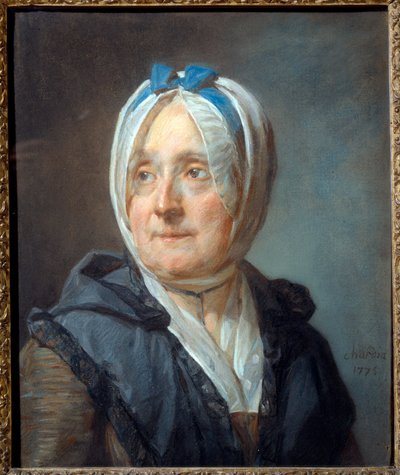 Retrato de Madame Chardin nacida Françoise Marguerite Pouget (1707-1791) de Jean Baptiste Simeon Chardin