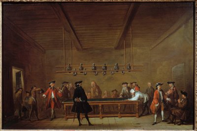 La fiesta en la piscina de Jean Baptiste Simeon Chardin