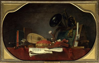 Los atributos de la música de Jean Baptiste Simeon Chardin
