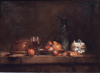 El tarro de aceitunas de Jean Baptiste Simeon Chardin