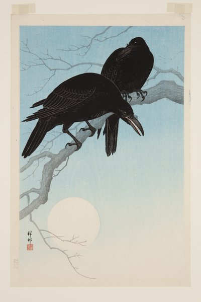 Cuervos a la luz de la luna de Jean Baptiste Thonesse