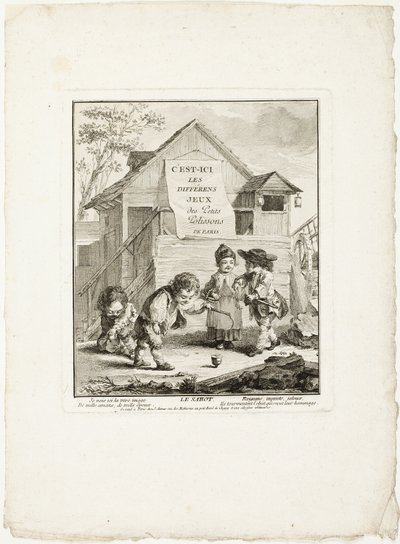 Herraduras, de Los juegos de los erizos de París de Jean Baptiste Tilliard I
