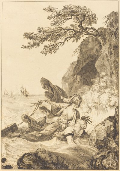 La prometida del rey de Garbe: La caja de Jean Baptiste Tilliard after Charles Monnet