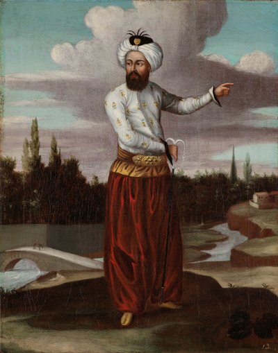 Un Chaous, mensajero del sultán de Jean Baptiste Vanmour (workshop of)