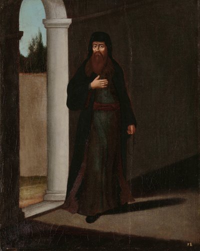 Un sacerdote griego de Jean Baptiste Vanmour (workshop of)
