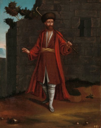 Hombre de la costa búlgara de Jean Baptiste Vanmour (workshop of)