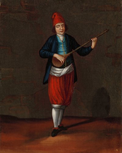Hombre de la isla de Sérifos de Jean Baptiste Vanmour (workshop of)