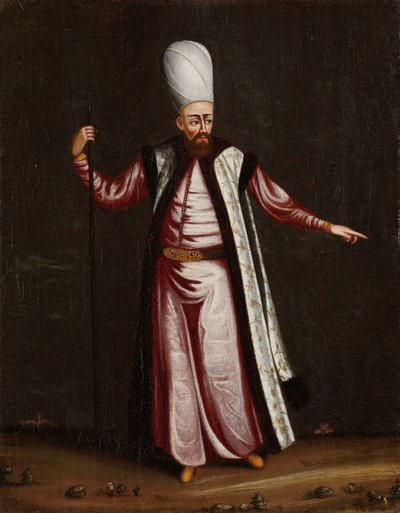 El Capoudgi Bachi, Gran Maestro del Serrallo de Jean Baptiste Vanmour (workshop of)