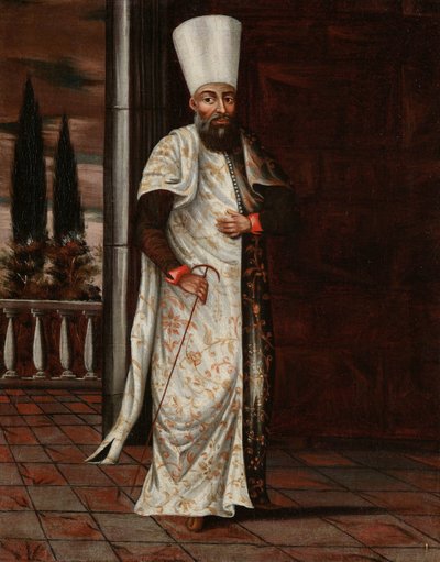 El Chaous Bachi de Jean Baptiste Vanmour (workshop of)