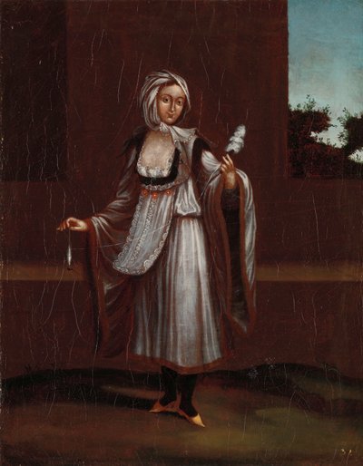 La mujer de la isla de Patmos de Jean Baptiste Vanmour (workshop of)