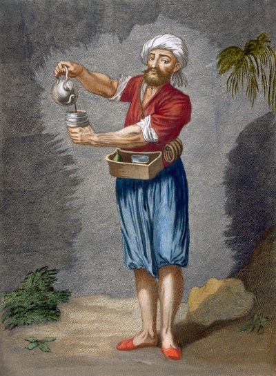 Un vendedor de café en la calle, lámina 56 de 