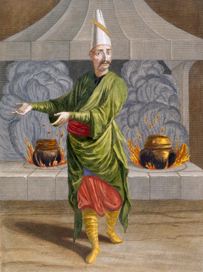 Beulouk-Bachi, Jefe de Cocina del Sultán, c.1708 de Jean Baptiste Vanmour