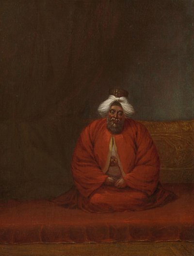 El muftí, jefe de asuntos religiosos de Jean Baptiste Vanmour
