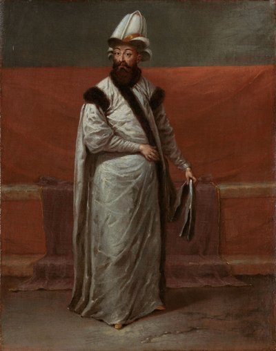 Gran Visir Nevşehirli Damat İbrahim Pasa, c.1727-30 de Jean Baptiste Vanmour