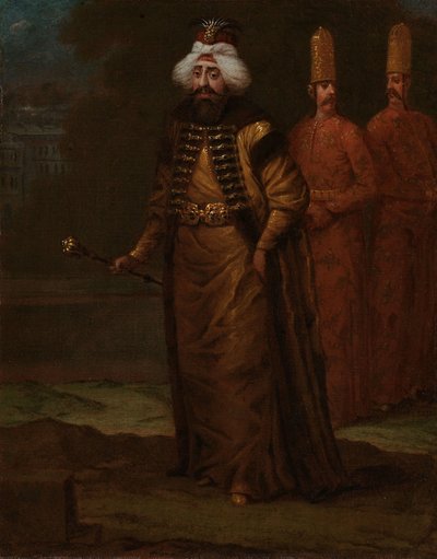 Sultán Ahmed III de Jean Baptiste Vanmour