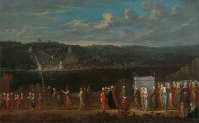 Procesión de bodas en el Bósforo de Jean Baptiste Vanmour