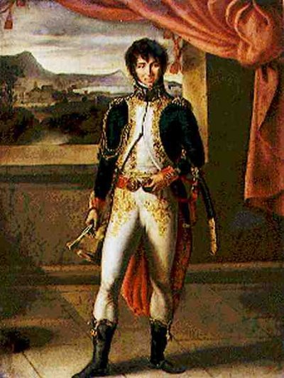 Retrato de Joachim Murat (1767-1815) de Jean Baptiste Vicar