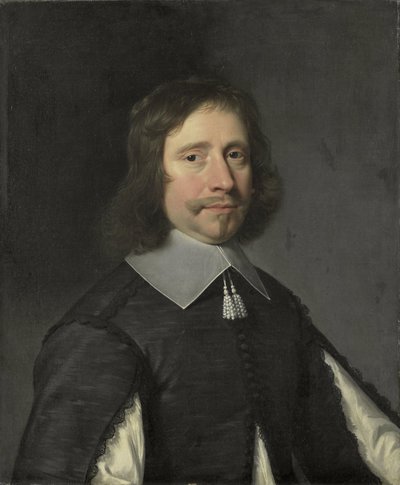 Retrato de hombre, posiblemente Philippe de la Trémoïlle, Conde de Olonne de Jean Baptiste de Champaigne (attributed to)