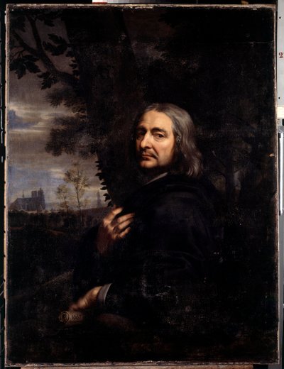 Philippe de Champaigne, tío del artista (1602-1674). Copia de un autorretrato desaparecido de Jean Baptiste de Champaigne
