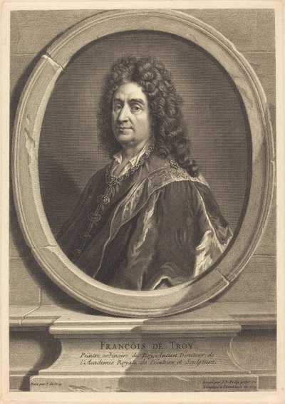 François de Troy de Jean Baptiste de Poilly after François