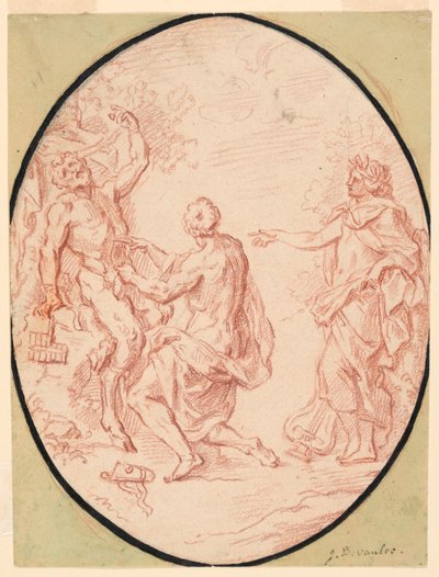 Desollamiento de Marsias de Jean Baptiste van Loo