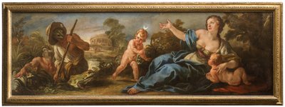 Latona y los pescadores licios, c.1715-16 de Jean Baptiste van Loo