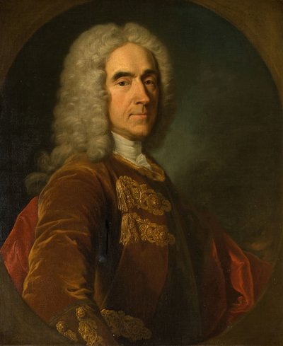 Retrato de Sir Richard Temple, 4to Vizconde de Birmingham, 1738-42 de Jean Baptiste van Loo