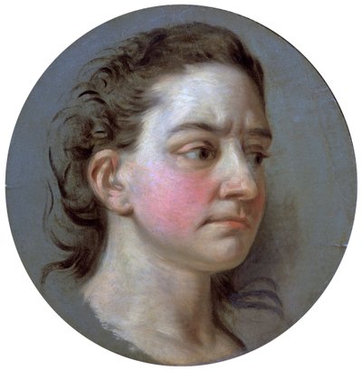 Retrato de una mujer, siglo XVIII de Jean Baptiste van Loo