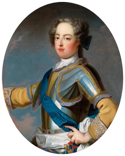 Retrato del rey Luis XV de Jean Baptiste van Loo
