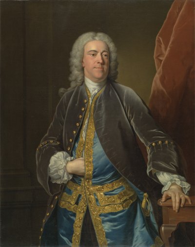 El Muy Honorable Stephen Poyntz, de Midgeham, Berkshire, c.1740 de Jean Baptiste van Loo