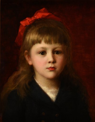 Retrato de una niña de Jean Benner