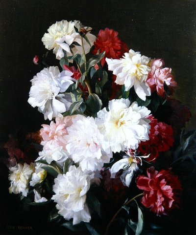 Naturaleza muerta de flores de Jean Benner