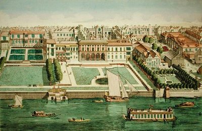Perspectiva de Somerset House desde el río, de 