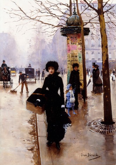 Una parisina de Jean Beraud