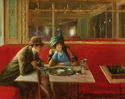 En el Café de Jean Beraud
