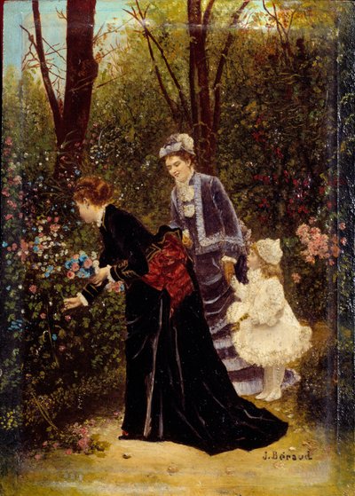 En el jardín de Jean Beraud