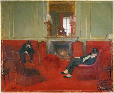 El círculo (óleo sobre lienzo) de Jean Beraud