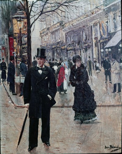 En el bulevar de Jean Beraud