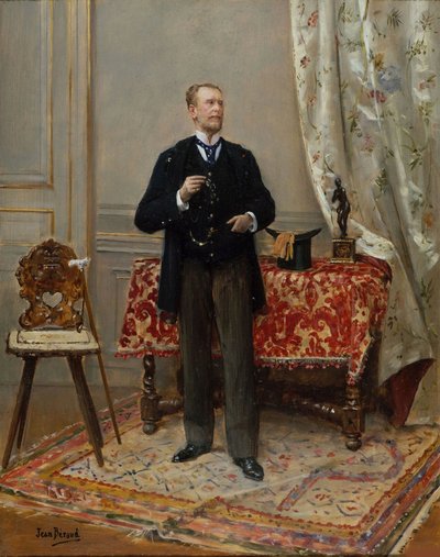 Retrato de Edmond Taigny de Jean Beraud